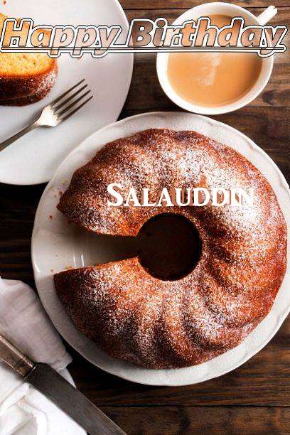 Happy Birthday Salauddin Cake Image