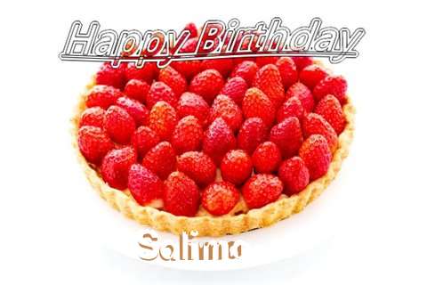 Happy Birthday Salima Cake Image