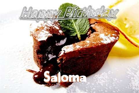 Happy Birthday Wishes for Saloma