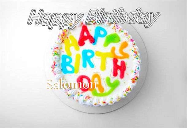 Happy Birthday Salomon