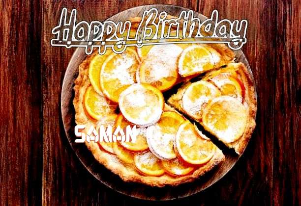 Birthday Wishes with Images of Saman