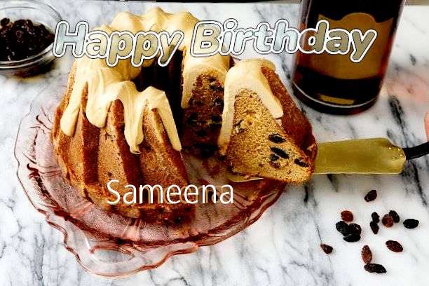 Happy Birthday Wishes for Sameena