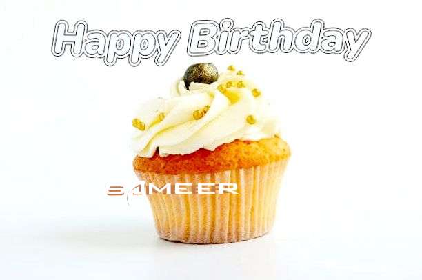 Happy Birthday Cake for Sameer