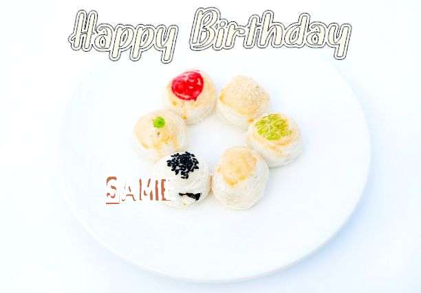 Happy Birthday to You Samie