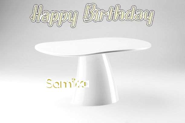 Happy Birthday Cake for Samika