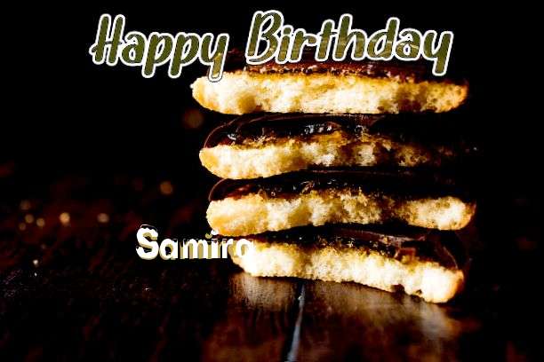 Happy Birthday Samira Cake Image