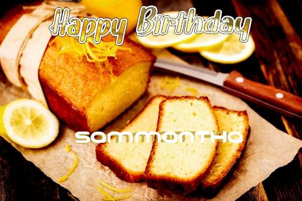 Happy Birthday Wishes for Sammantha