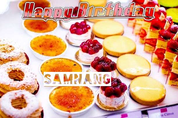 Happy Birthday Samnang Cake Image