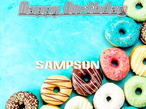 Happy Birthday Sampson