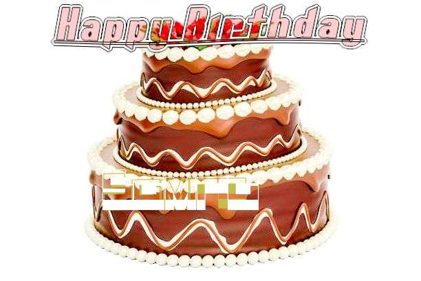 Happy Birthday Cake for Samra