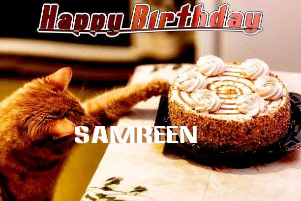 Happy Birthday Wishes for Samreen