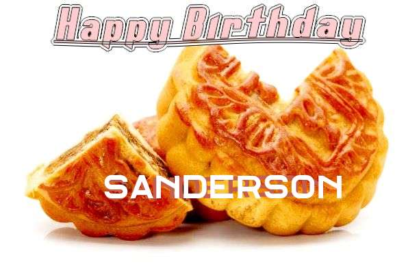 Happy Birthday Sanderson