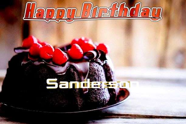 Happy Birthday Wishes for Sanderson