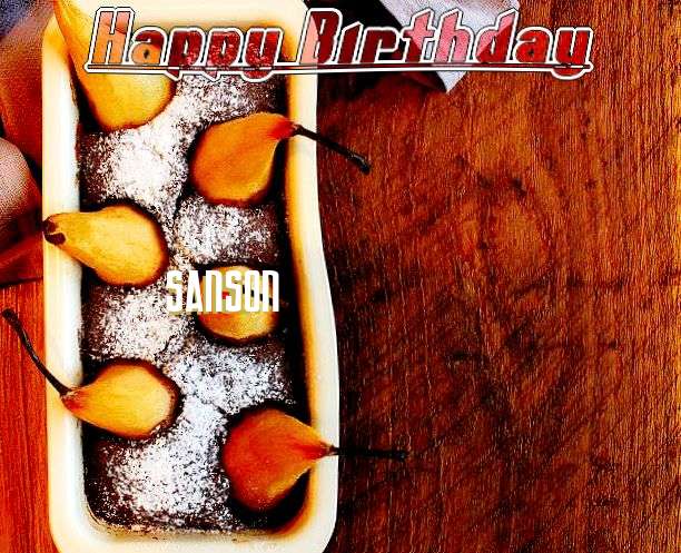 Happy Birthday Wishes for Sanson