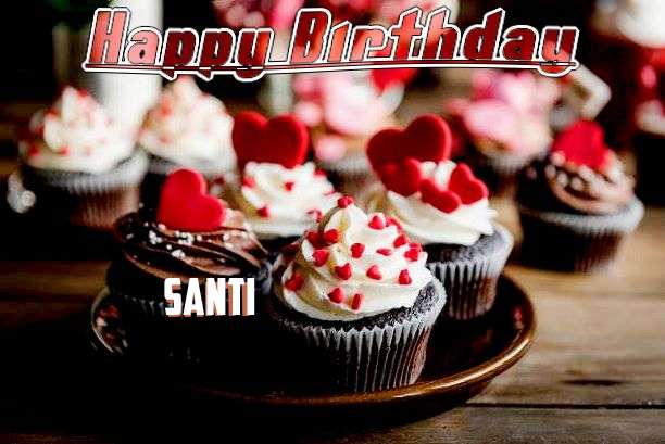 Happy Birthday Wishes for Santi