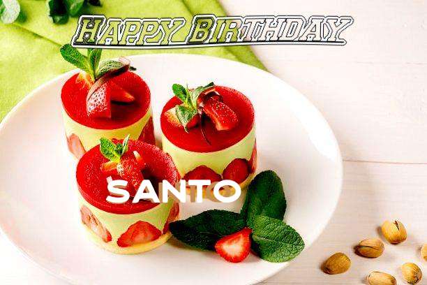 Birthday Images for Santo
