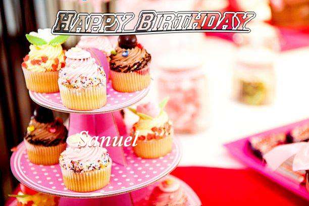 Happy Birthday Cake for Sanuel