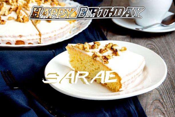 Birthday Wishes with Images of Sarae