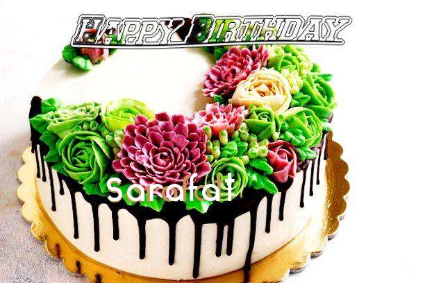 Happy Birthday Wishes for Sarafat