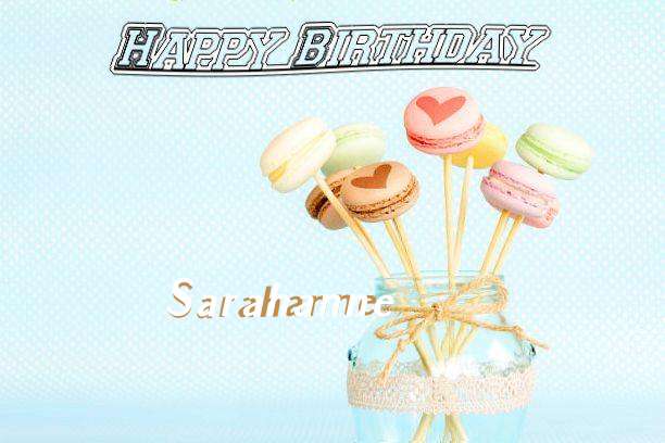 Happy Birthday Wishes for Sarahanne