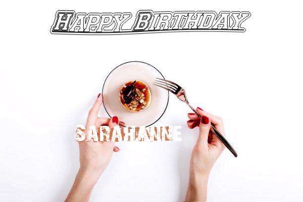 Happy Birthday Cake for Sarahanne