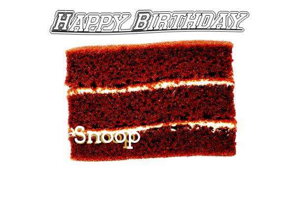 Happy Birthday Cake for Snoop