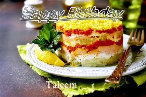 Happy Birthday to You Taleem