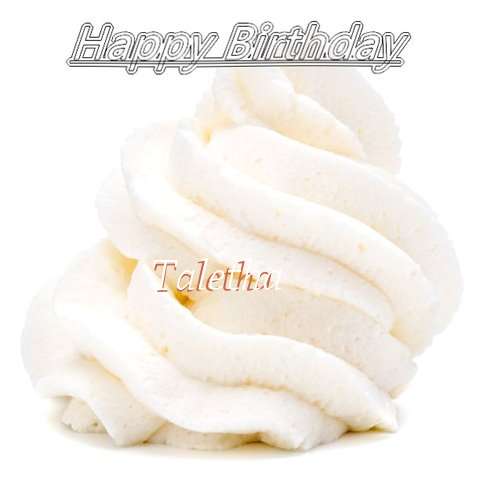 Happy Birthday Wishes for Taletha
