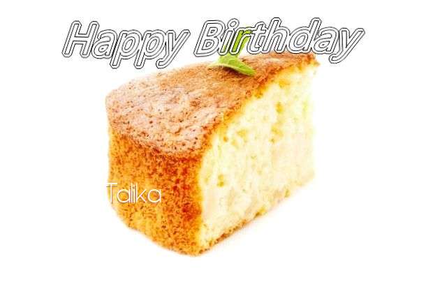 Birthday Wishes with Images of Talika