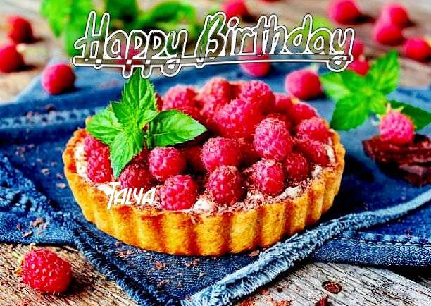 Happy Birthday Talya Cake Image