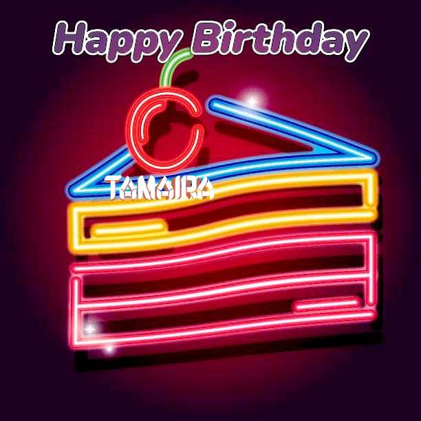 Happy Birthday Tamaira Cake Image