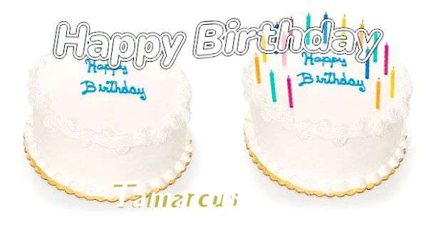 Happy Birthday Tamarcus Cake Image