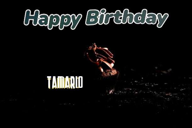 Happy Birthday Tamario Cake Image