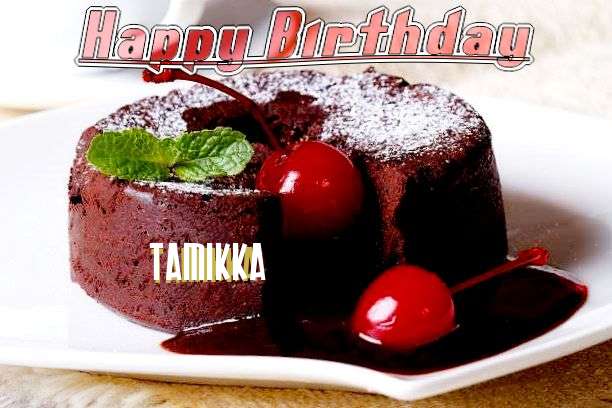 Happy Birthday Tamikka Cake Image
