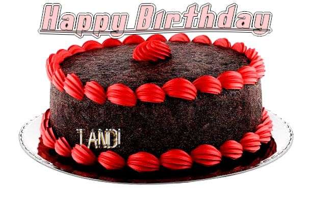 Happy Birthday Cake for Tandi