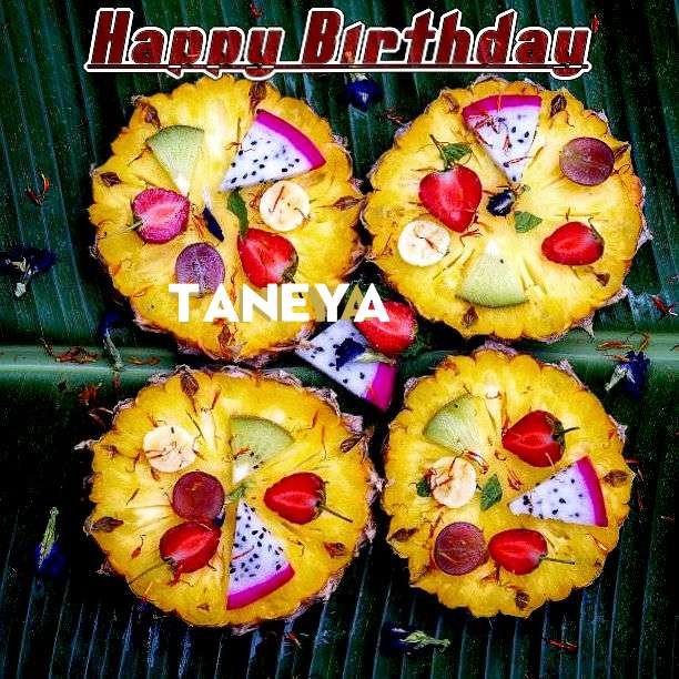 Happy Birthday Taneya Cake Image