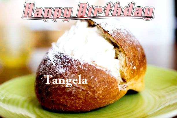 Happy Birthday Tangela Cake Image