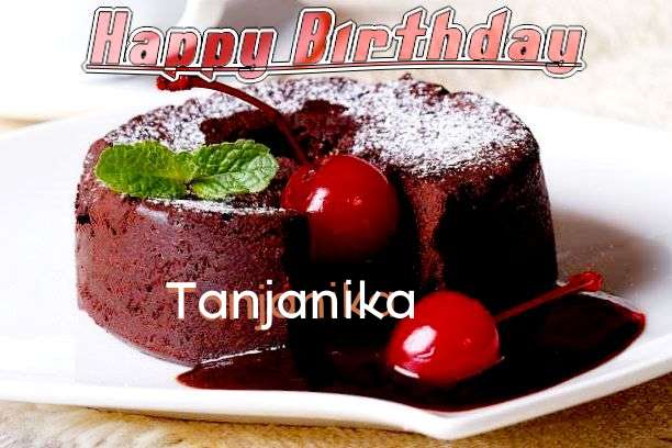 Happy Birthday Tanjanika Cake Image