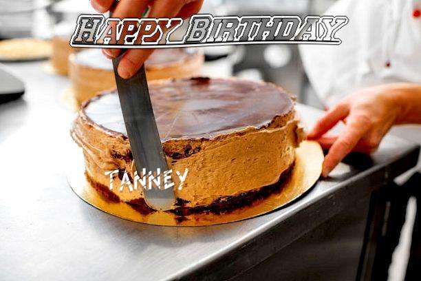 Happy Birthday Tanney Cake Image