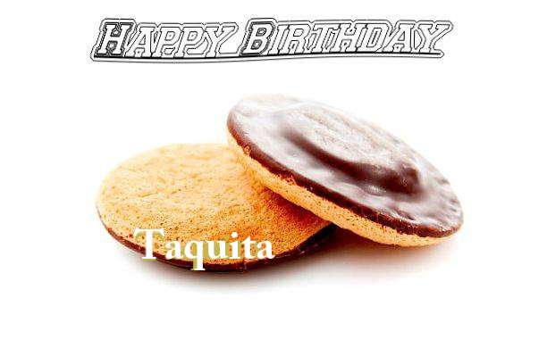 Happy Birthday Taquita Cake Image