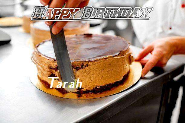 Happy Birthday Tarah Cake Image