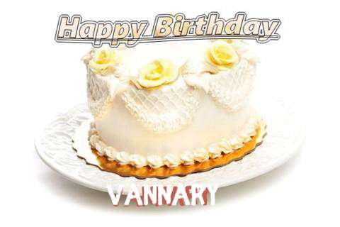 Happy Birthday Cake for Vannary