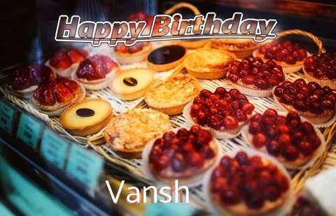 Happy Birthday Cake for Vansh