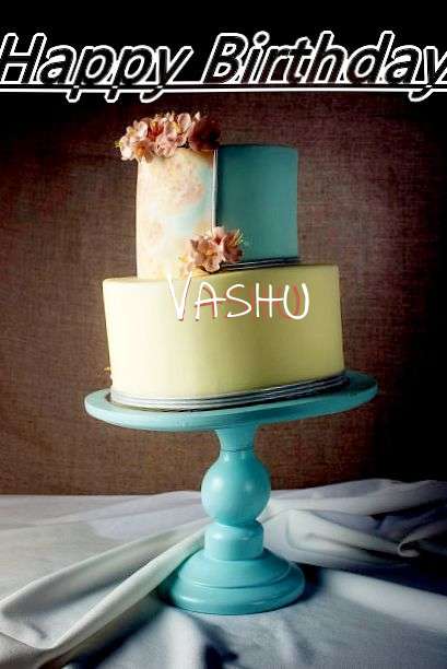 Happy Birthday Cake for Vashu