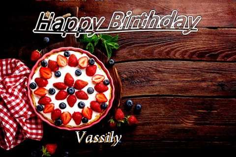 Happy Birthday Vassily Cake Image