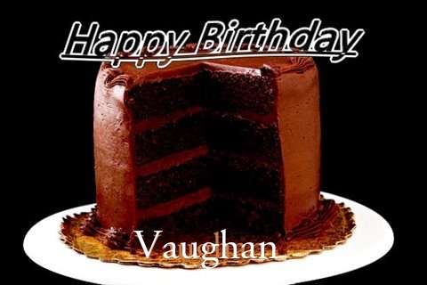 Happy Birthday Vaughan Cake Image
