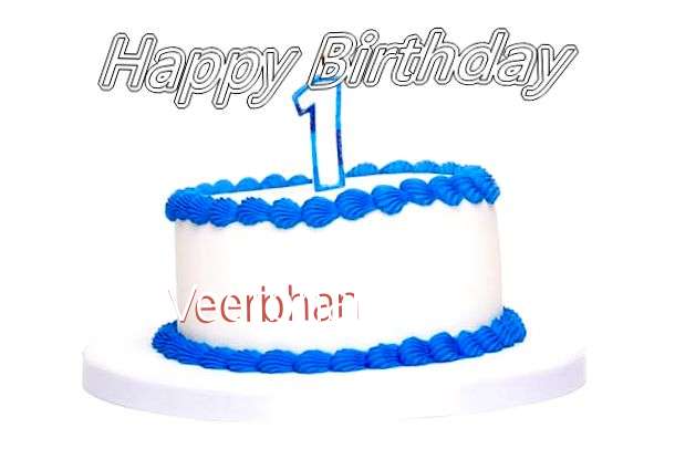 Happy Birthday Cake for Veerbhan