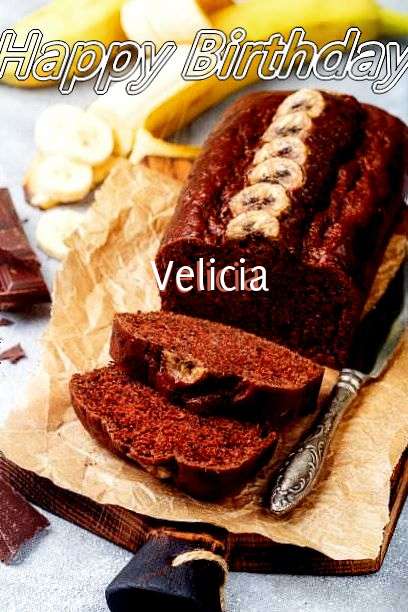 Happy Birthday Cake for Velicia