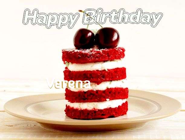 Birthday Wishes with Images of Verena