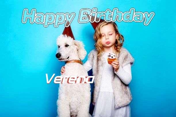Happy Birthday Wishes for Verena